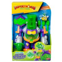 Robot cu figurina, Superthings, Ultra Striker Professor K