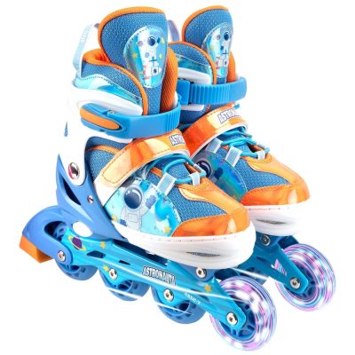 Role reglabile, Action One, Astro Space, roti luminoase, M(35-38), Albastru