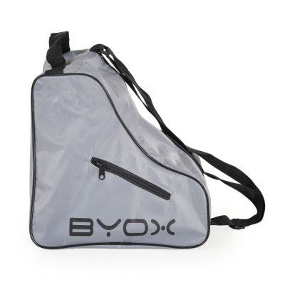 Role reglabile marime 34-37 pentru copii cu roti din PU,baza din aluminiu,inchidere cu sireturi,curea Velcro si catarama dubla Byox Dazzle Teal