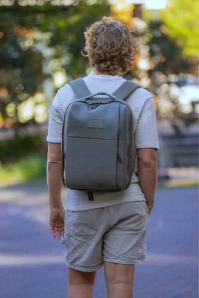 Rucsac pentru parinti MiniMeis Hero Olive Premium
