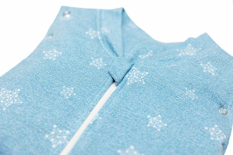 Sac de dormit cu picioruse KidsDecor 0.40.5 tog Stars in your eyes Blue 100 cm