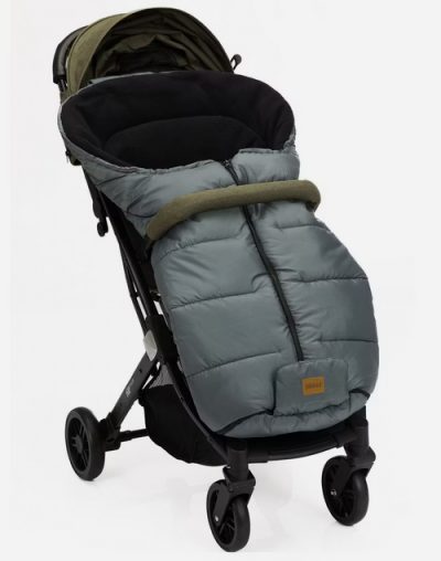 Sac de iarna pentru carucior EcoBig dark grey Fillikid