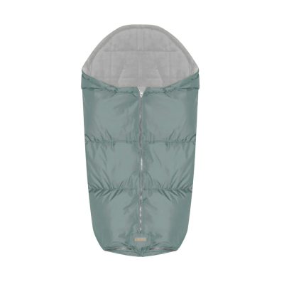 Sac termic de iarna impermeabil pentru carucior cu captuseala polar fleece Iceberg Green