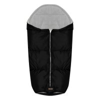 Sac termic de iarna pentru carucior, Lorelli, impermeabil, captuseala polar fleece, Black