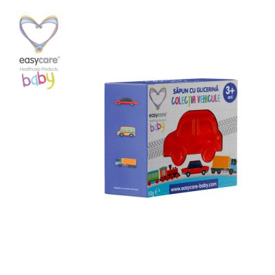 Sapun cu glicerina pentru copii forma Vehicule 60g Easycare Baby
