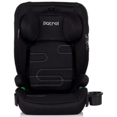 Scaun auto Chipolino Patrol I-Size 100-150 cm cu sistem Isofix noir