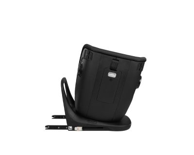 Scaun auto cu isofix pentru copii KikkaBoo i-View i-SIZE Black 40-150 cm,recomandat de la nastere,rear facing pana la 105 cm,pozitie de somn,sezut rotativ,SPS,tetiera reglabila