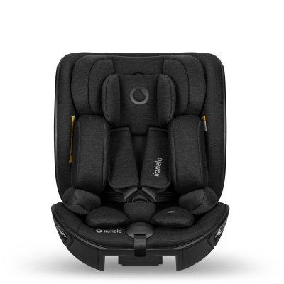 Scaun auto Lionelo Moxie Next I-Size negru 40-105 cm, cu tetiera reglabila pe 8 trepte, inclinare spatar in 5 pozitii si husa detasabila, Conform cu R129