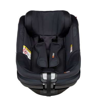 Scaun auto pentru copii Beyond 360 Negru SoftBreeze, i-size, tetiera reglabila, spatar reglabil, SPS