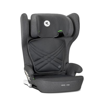 Scaun auto pentru copii Lorelli Rigel Grey i-Size, isofix, pliabil pentru depozitare usoara, tetiera reglabila, 3 ani-12 ani, 100-150 cm