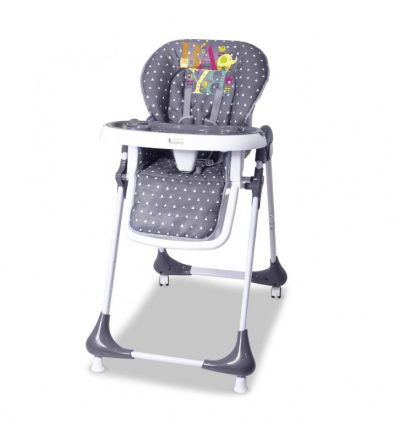 Scaun de masa Asalvo Chef, pliabil, compact, reglabil inaltime 6 pozitii, centura siguranta in 5 puncte, tavita reglabila si detasabila , 105 x 54 x 72