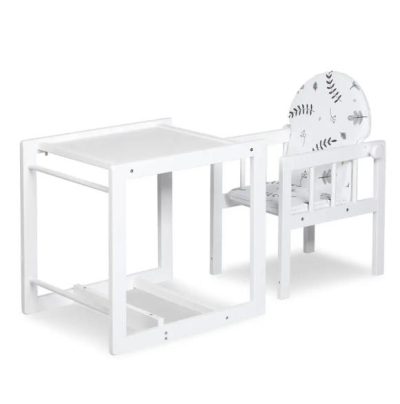 Scaun de masa Klups multifunctional din lemn, varsta 6 luni+