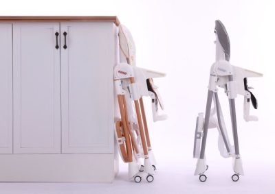 Scaun de masa pentru copii Neno Sedi gri multifunctional