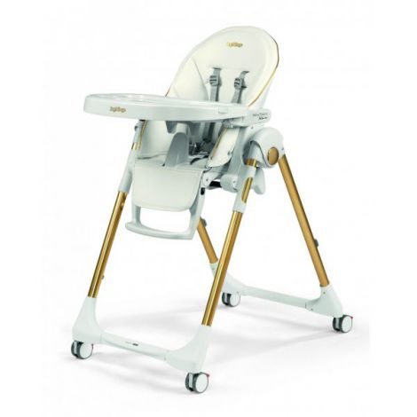 Scaun De Masa Prima Pappa Zero 3 Follow Me, Gold, Peg Perego
