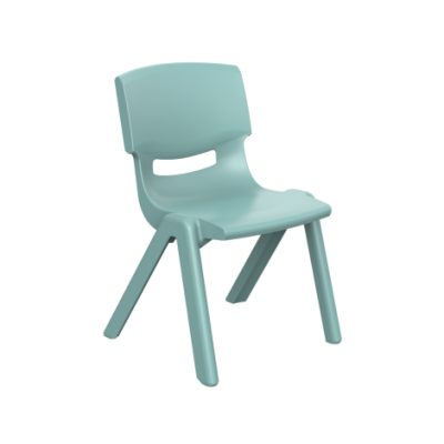 Scaun din plastic pentru gradinita – marimea 2 – turcoaz inchis