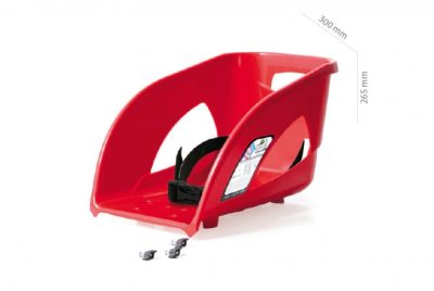 Scaun pentru sanie Prosperplast compatibil modele BulletTatra rosu