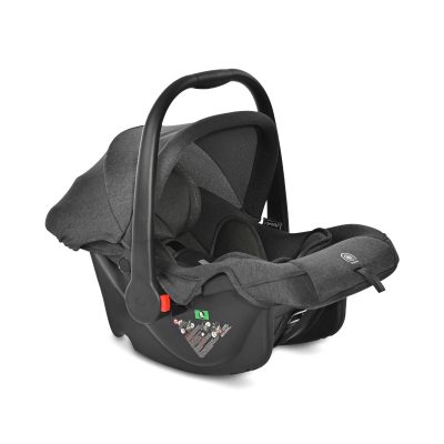Scoica auto, Lorelli Joy, 0-12 luni, 40-85 cm, Black Jasper