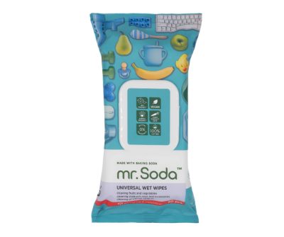 Servetele umede universale cu bicarbonat de sodiu 80 bucati Mr.Soda