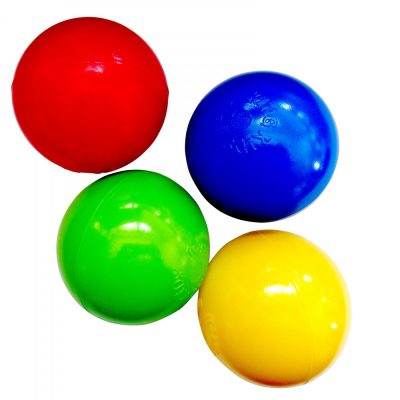 Set 100 bile colorate pentru piscina 85 mm