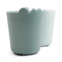 Set 2 pahare mici Done by Deer Kiddish Croco Blue 100 ml
