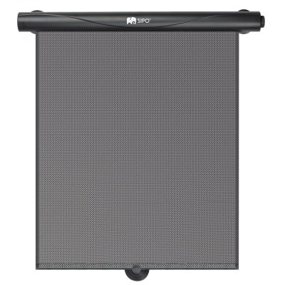 Set 2 parasolare tip rulou pentru geam auto Sipo Negru