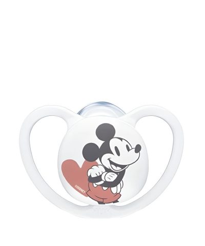 Set 2 suzete din silicon NUK Space Disney Mickey M3 18-36 luni