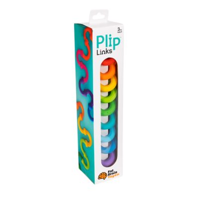 Set de constructie creativa cu elemente flexibile din silicon Plip Links