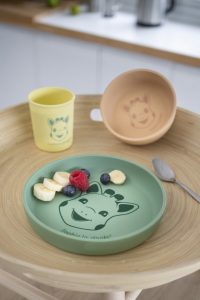 Set de masa Girafa Sophie din silicon