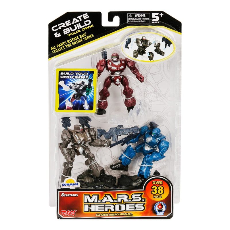 Set figurine Spatiale, Happy Kid, M.A.R.S.