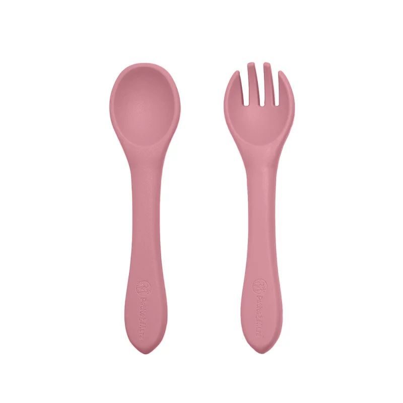 Set tacamuri, Petite&Mars, Take&Match, Din silicon, Fara BPA 6 luni+, Roz