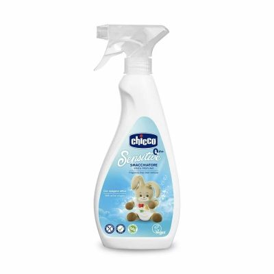 Solutie de indepartat pete, Chicco, 96% ingrediente naturale, Fara parfum, Hipoalergenic, Testat dermatologic, 500 ml