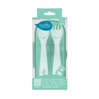 Tacamuri de calatorie in cutie Nuvita Easy Eating Cool Green