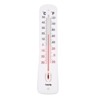 Termometru mare interior-exterior, pentru gradinita si scoala