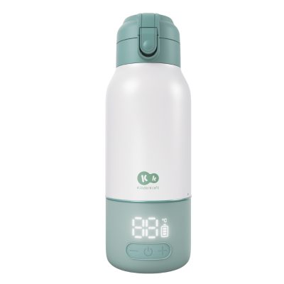 Termos si incalzitor de biberoane 2 in 1 Kinderkraft Gaja Green
