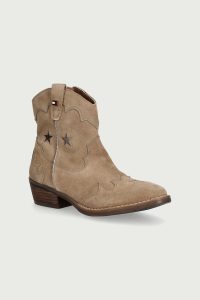 Tommy Hilfiger  cizme cowboy pentru copii din piele întoarsă