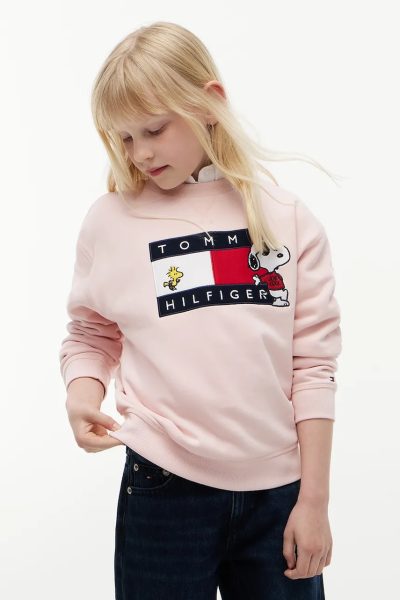 Tommy Hilfiger  hanorac pentru copii din bumbac x Peanuts