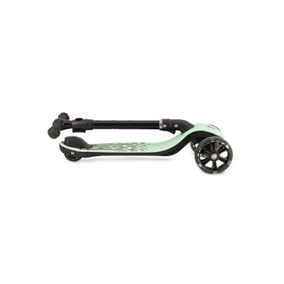 Trotineta pentru copii Momi San Verde pliabila, cu roti led 3 ani+