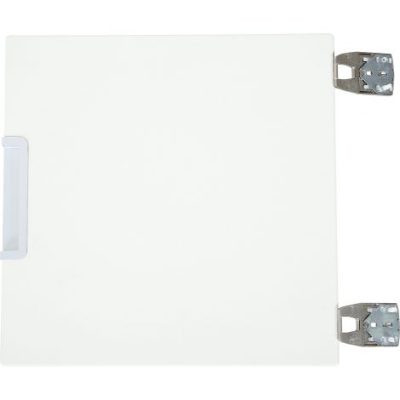 Usa mica de culoare alba cu mecanism de inchidere silentioasa pentru dulapuri Quadro