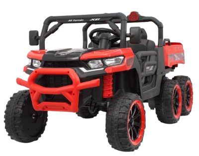 UTV electric pentru 2 copii Kinderauto X-Force 300W 24V premium, culoare rosie