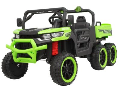 UTV electric pentru 2 copii Kinderauto X-Force 300W 24V premium, culoare verde