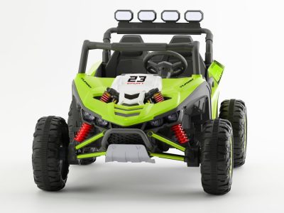 UTV electric pentru copii, Kinderauto Arrow Dune-Buggy, 300W, 24V, 2 locuri, echipare premium, verde